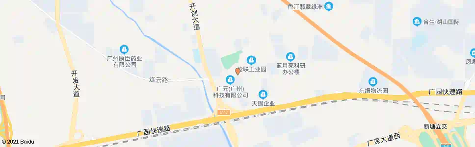 广州埔南路_公交站地图_广州公交_妙搜公交查询2025