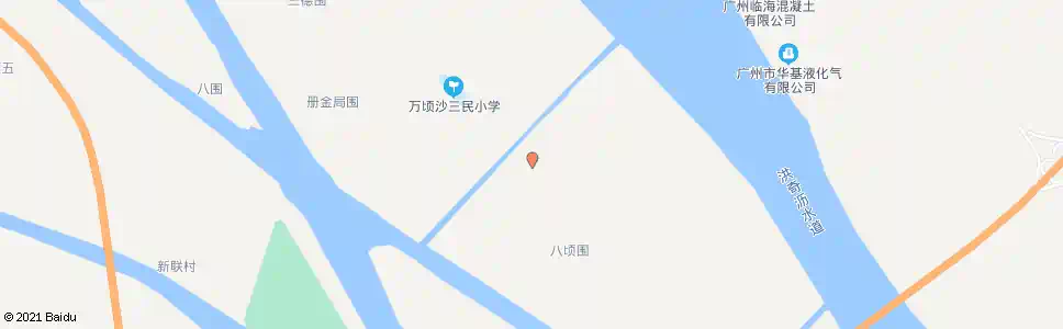 广州九顷围(临时)_公交站地图_广州公交_妙搜公交查询2025