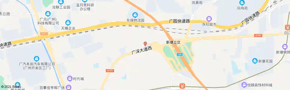 广州暨华医院(南安村)_公交站地图_广州公交_妙搜公交查询2025