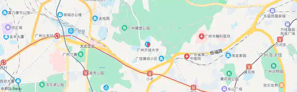 广州裕达隆_公交站地图_广州公交_妙搜公交查询2025