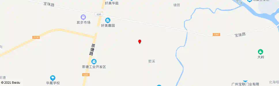 广州炭步工业园总站_公交站地图_广州公交_妙搜公交查询2025