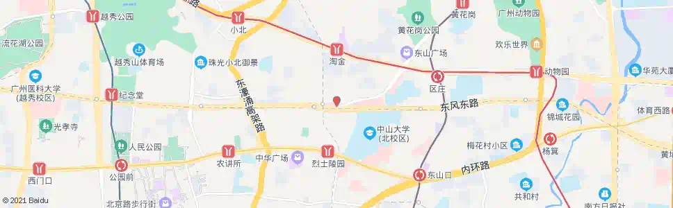 广州市八医院(肝病医院)_公交站地图_广州公交_妙搜公交查询2025