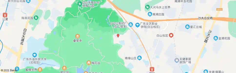 广州翠竹园总站_公交站地图_广州公交_妙搜公交查询2025