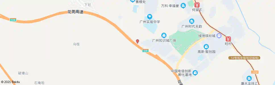 广州长庚村口_公交站地图_广州公交_妙搜公交查询2025