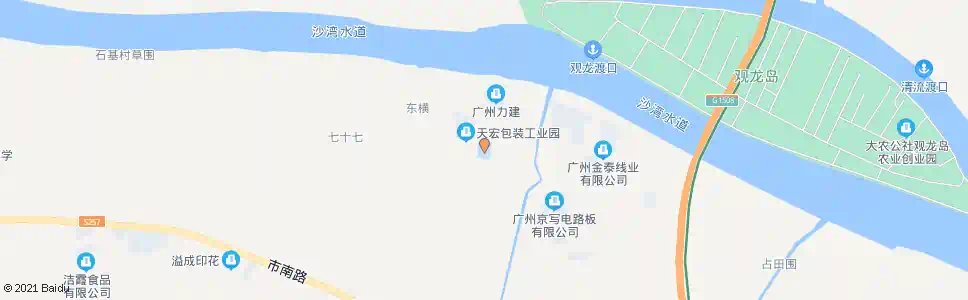 广州东导小学_公交站地图_广州公交_妙搜公交查询2025