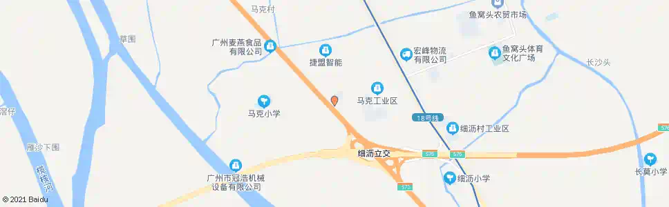 广州丹乐食品_公交站地图_广州公交_妙搜公交查询2025