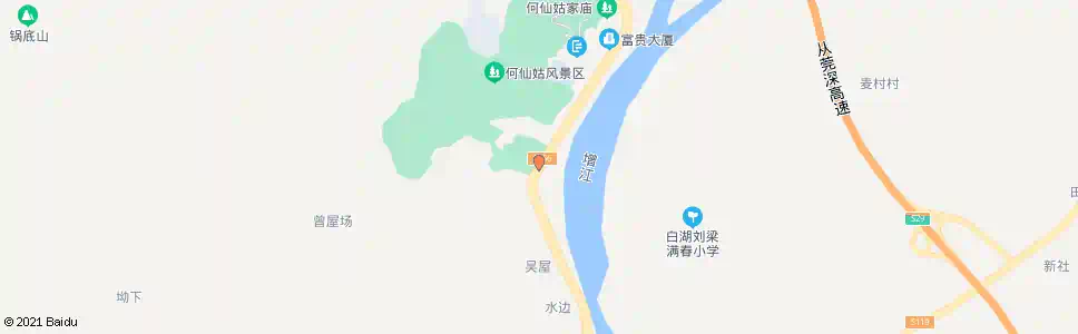 广州棠厦村_公交站地图_广州公交_妙搜公交查询2025