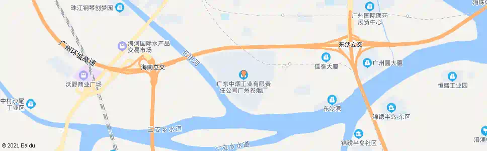 广州糖纸厂_公交站地图_广州公交_妙搜公交查询2025