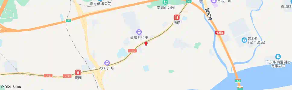 广州鹿步牌坊_公交站地图_广州公交_妙搜公交查询2025
