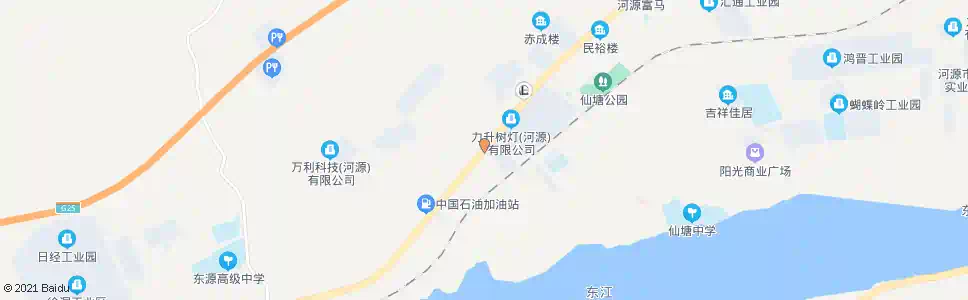 河源梅子坑路口_公交站地图_河源公交_妙搜公交查询2025