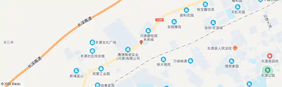河源高塘小学_公交站地图_河源公交_妙搜公交查询2025