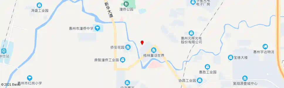 惠州梅花街_公交站地图_惠州公交_妙搜公交查询2025