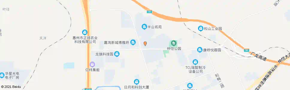 惠州德赛西威_公交站地图_惠州公交_妙搜公交查询2025