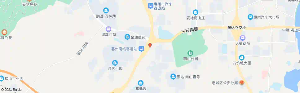 惠州七零三地质队_公交站地图_惠州公交_妙搜公交查询2025