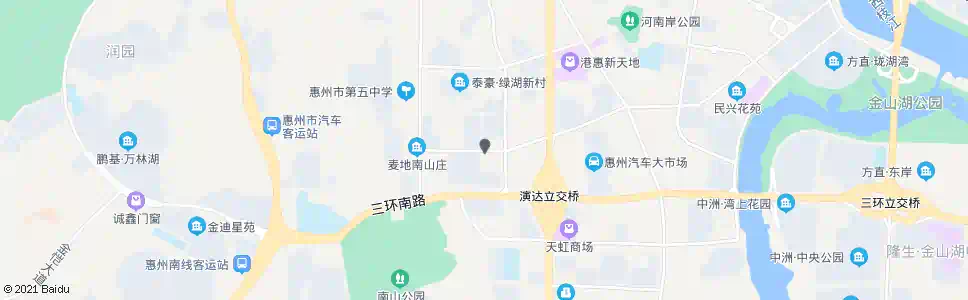 惠州鸿润花园_公交站地图_惠州公交_妙搜公交查询2025