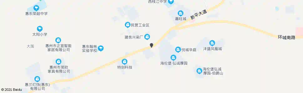惠州电厂油站_公交站地图_惠州公交_妙搜公交查询2025