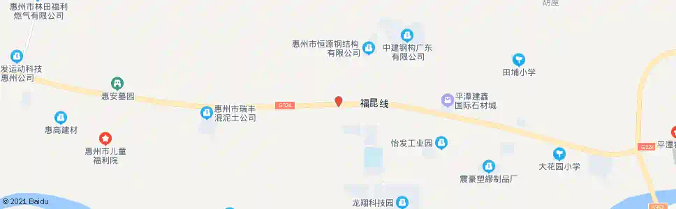 惠州怡发一路_公交站地图_惠州公交_妙搜公交查询2025