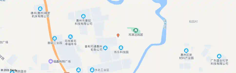 惠州鹿颈村_公交站地图_惠州公交_妙搜公交查询2025