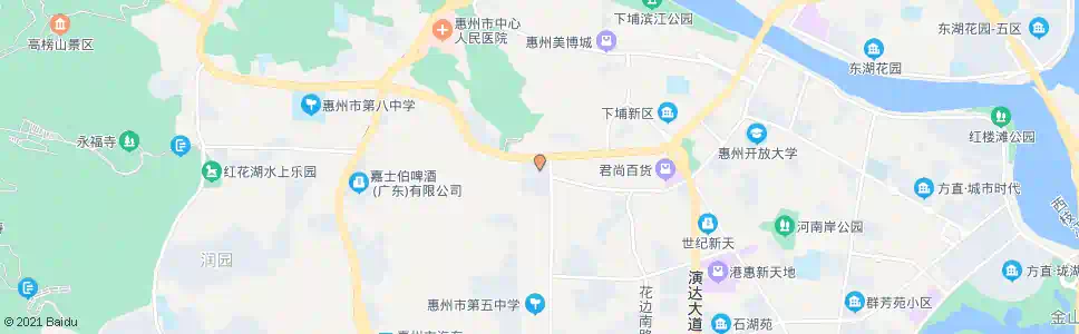 惠州天悦酒店_公交站地图_惠州公交_妙搜公交查询2025