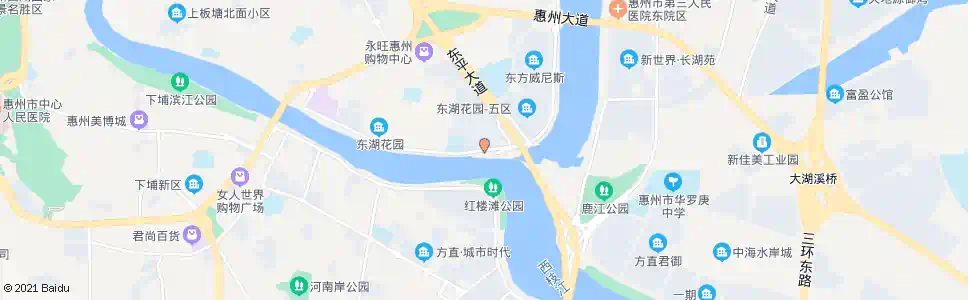 惠州金山大桥北_公交站地图_惠州公交_妙搜公交查询2025
