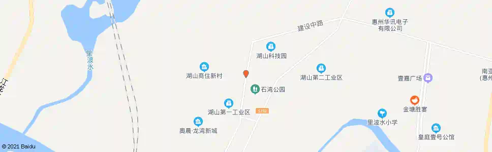 惠州石湾地税分局_公交站地图_惠州公交_妙搜公交查询2025