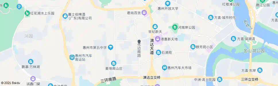 惠州麦地小学东_公交站地图_惠州公交_妙搜公交查询2025