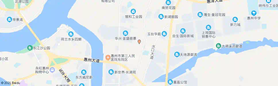 惠州湖西三路口_公交站地图_惠州公交_妙搜公交查询2025