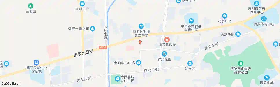 惠州北门路口_公交站地图_惠州公交_妙搜公交查询2025