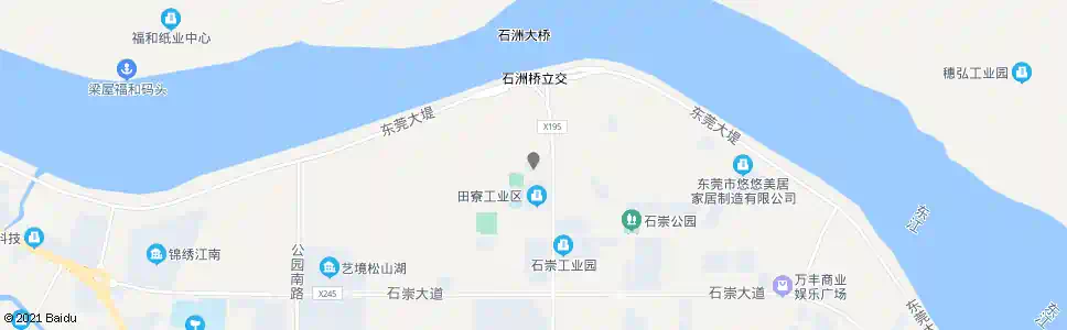 惠州田寮村委路口(东莞)_公交站地图_惠州公交_妙搜公交查询2025