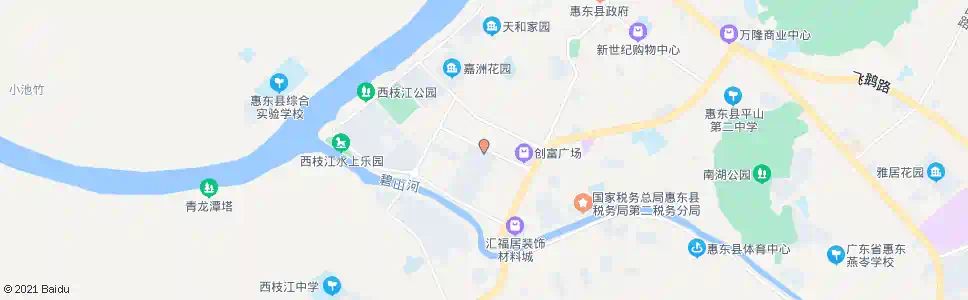 惠州广厦花园_公交站地图_惠州公交_妙搜公交查询2025