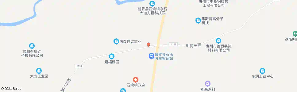 惠州石湾中队_公交站地图_惠州公交_妙搜公交查询2025