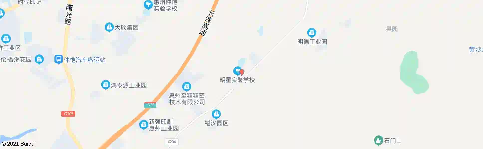 惠州皇后钟村_公交站地图_惠州公交_妙搜公交查询2025