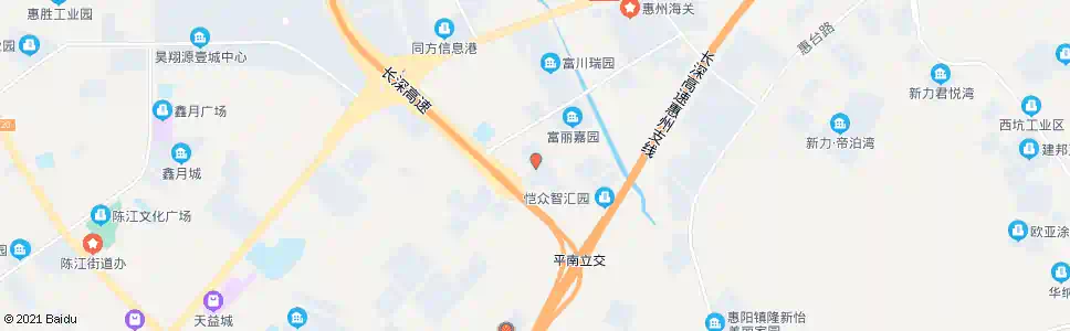 惠州科锐照明_公交站地图_惠州公交_妙搜公交查询2025