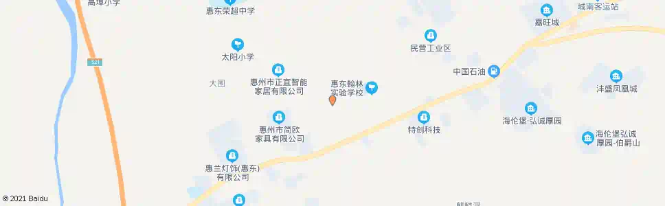 惠州庄园路口_公交站地图_惠州公交_妙搜公交查询2025