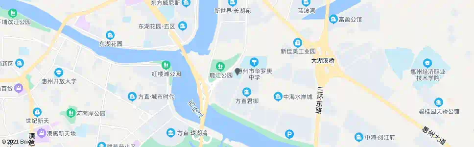 惠州德威学校_公交站地图_惠州公交_妙搜公交查询2025