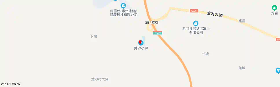 惠州黄沙村_公交站地图_惠州公交_妙搜公交查询2025