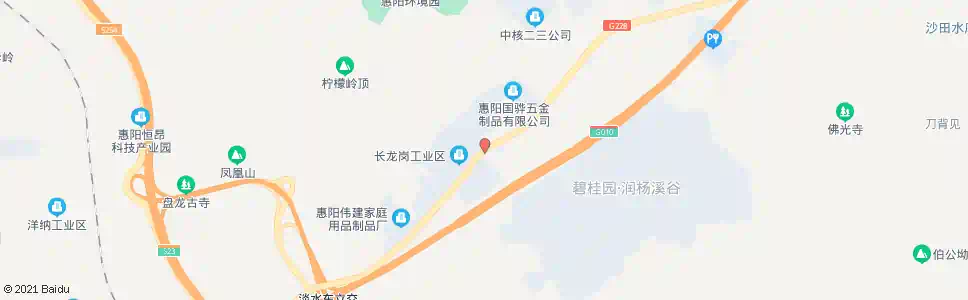惠州长龙岗_公交站地图_惠州公交_妙搜公交查询2025