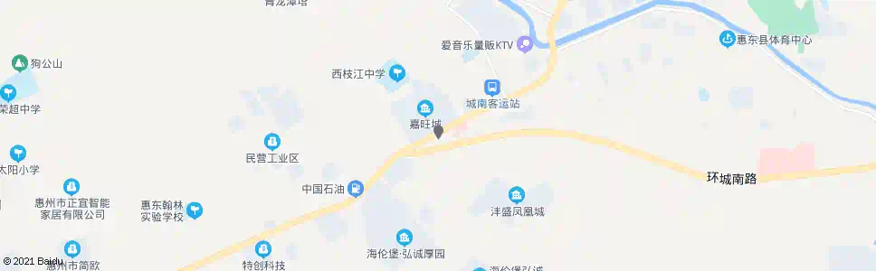惠州城南派出所_公交站地图_惠州公交_妙搜公交查询2025
