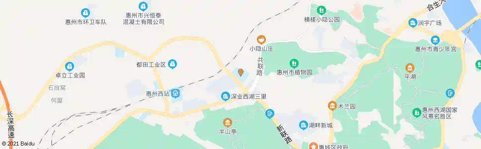 惠州第四中学_公交站地图_惠州公交_妙搜公交查询2025