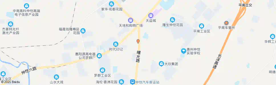 惠州陈江商业街西_公交站地图_惠州公交_妙搜公交查询2025