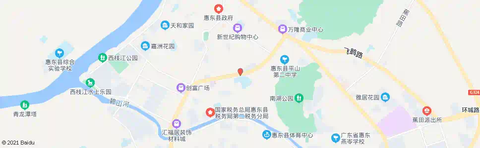 惠州平山街道办_公交站地图_惠州公交_妙搜公交查询2025