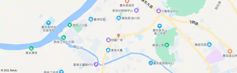 惠州三利市场(营盘路)_公交站地图_惠州公交_妙搜公交查询2025