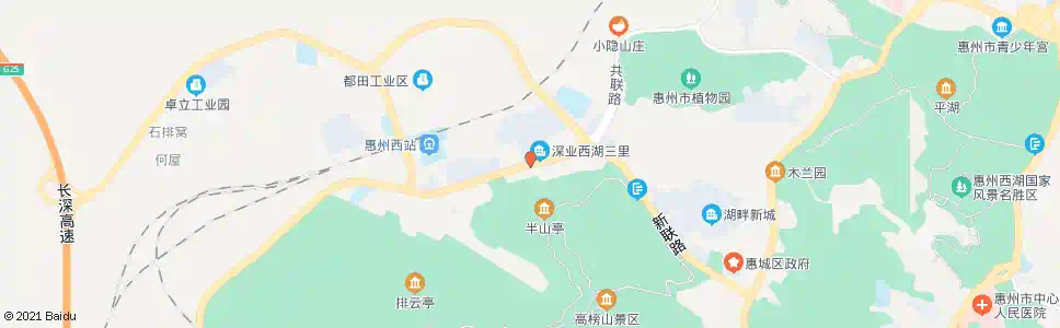 惠州兴合坊_公交站地图_惠州公交_妙搜公交查询2025