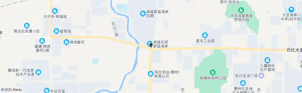 惠州蔚蓝海岸_公交站地图_惠州公交_妙搜公交查询2025