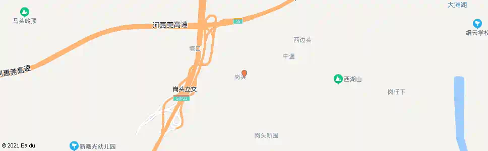 惠州红岗村_公交站地图_惠州公交_妙搜公交查询2025