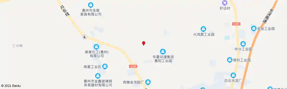 惠州申乾包装厂_公交站地图_惠州公交_妙搜公交查询2025