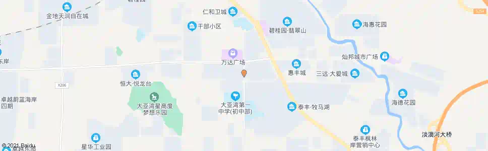惠州花城湾_公交站地图_惠州公交_妙搜公交查询2025