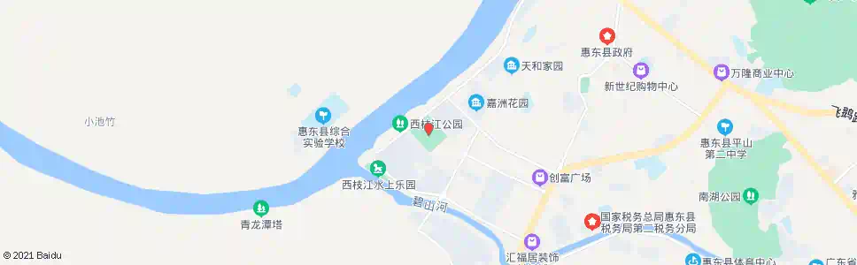 惠州惠东文化广场_公交站地图_惠州公交_妙搜公交查询2025