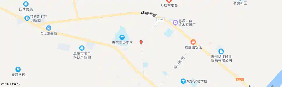 惠州鱼苗场路口_公交站地图_惠州公交_妙搜公交查询2025