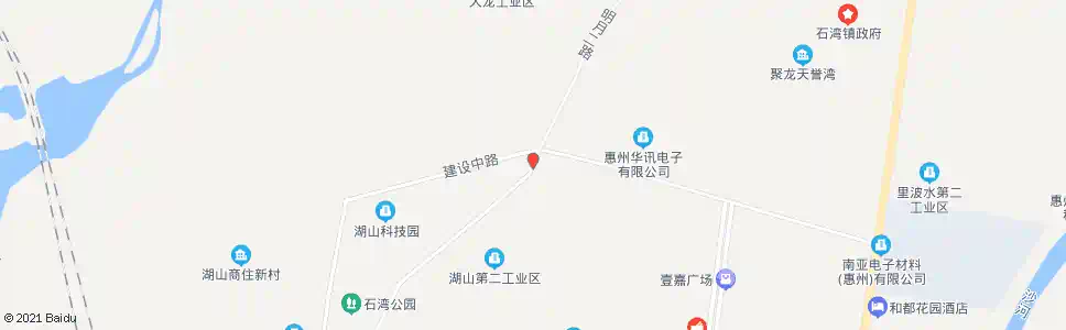 惠州中岗村_公交站地图_惠州公交_妙搜公交查询2025